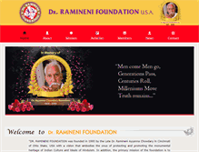 Tablet Screenshot of drraminenifoundation.com